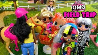 OMG Dolls School Routine Field Study Story