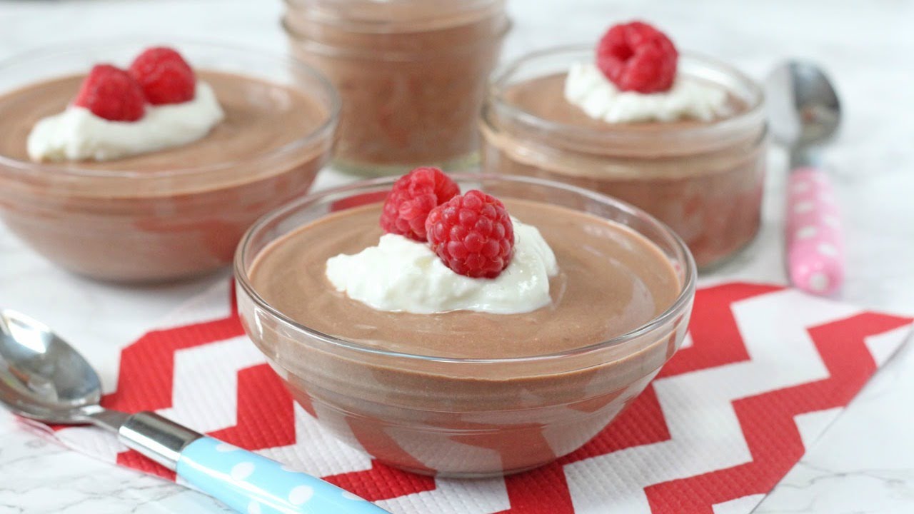 Greek Yogurt Chocolate Mousse | Healthy Dessert Recipe - YouTube