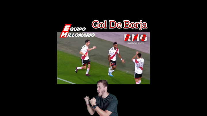 Relato Lautaro Mato gol de Miguel Borja, Equipo Millonario Am 1090 junto a River el más grande