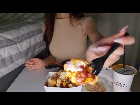 ASMR❤️ | Spicy Cheese Flavored Chicken🍗(Mom's Touch) | MUKBANG | Eating Sounds | Real Sounds