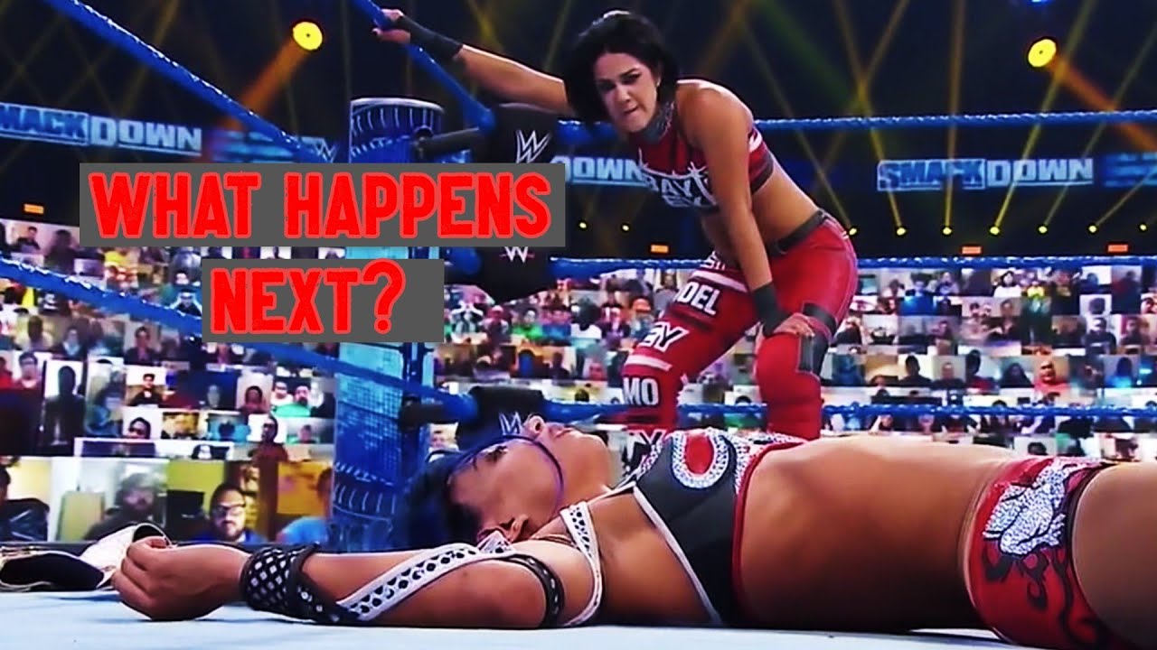 WWE BAYLEY ATTACKS SASHA BANKS WHAT HAPPENS NEXT? - YouTube