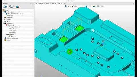 ZW3D CAM 2X Milling Tutorial - Spiral Cut