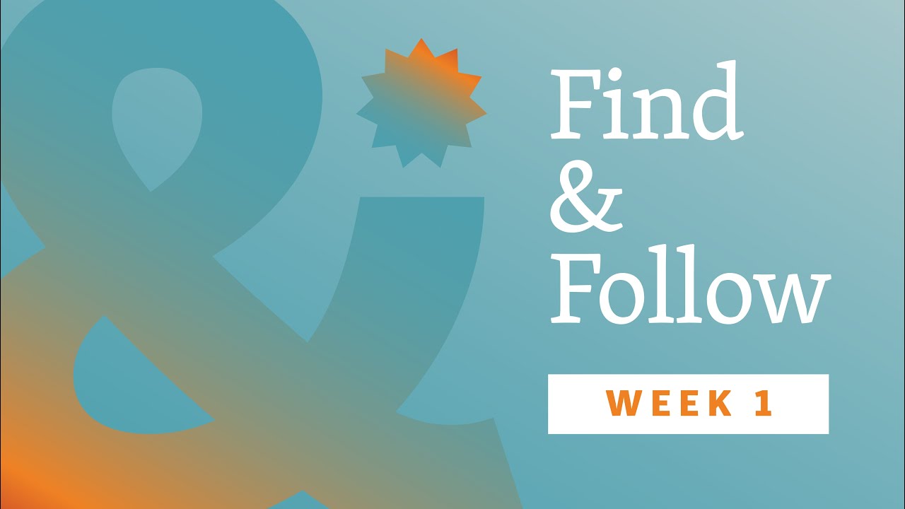 A New Mission | Find & Follow | Week 1 - YouTube