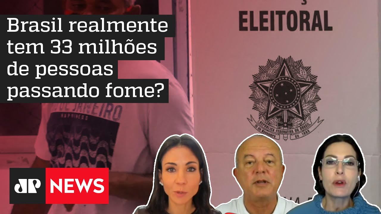Amanda Klein, Cristina Graeml e Roberto Motta debatem sobre a fome no Brasil