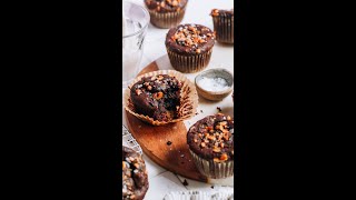 Salted Chocolate Banana Nut Muffins (Vegan + GF) | Minimalist Baker Recipes