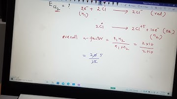 Equivalent mass for disproportionation reactions