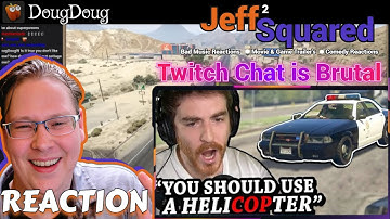 GTA 5, but if I say "cop" then the cops try to kill me | REACTION (DougDoug)
