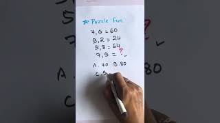 Puzzle for fun 🥰🧡🩵.#maths #usa #quiz #shortvideo #puzzle