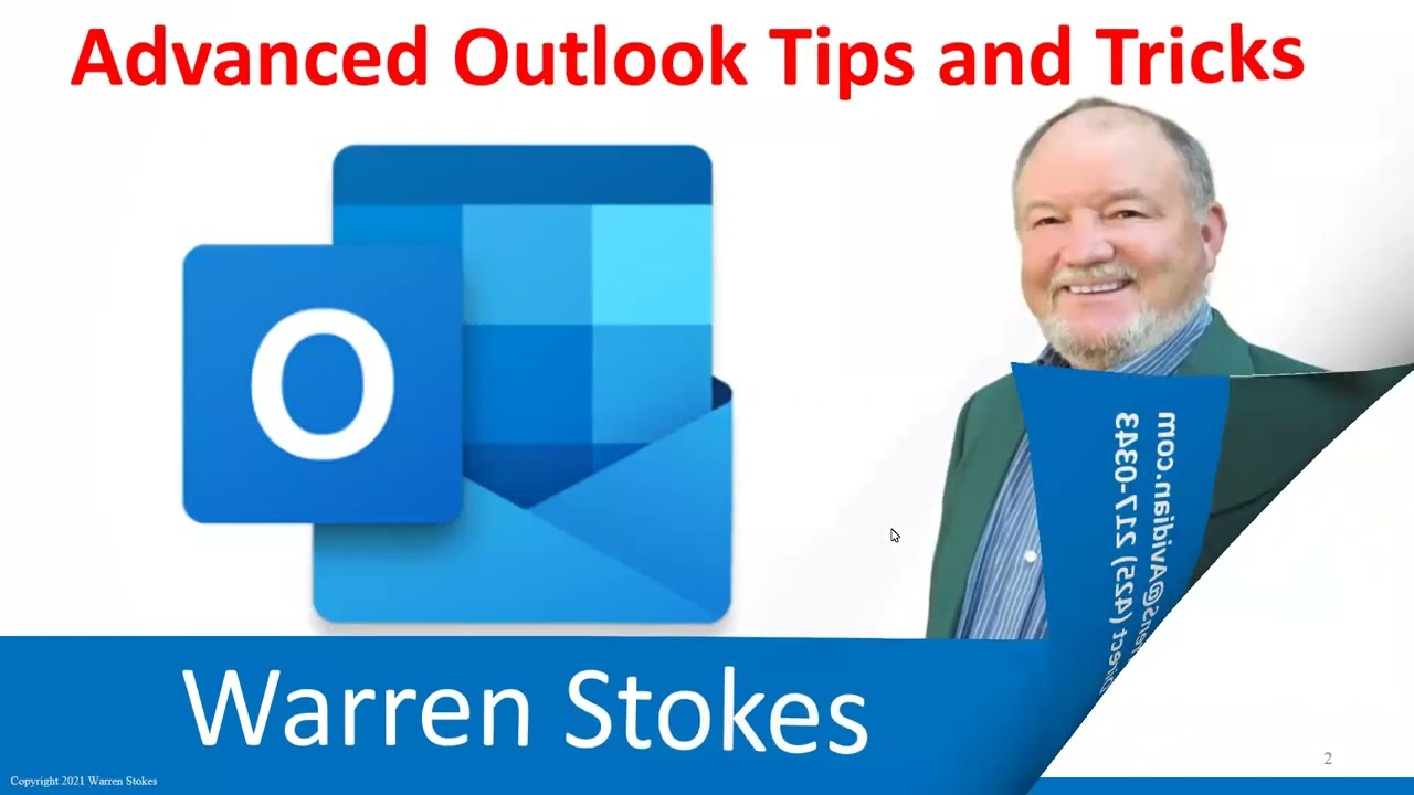 Advanced Outlook Training for Outlook 2019, 2020 and Office 365