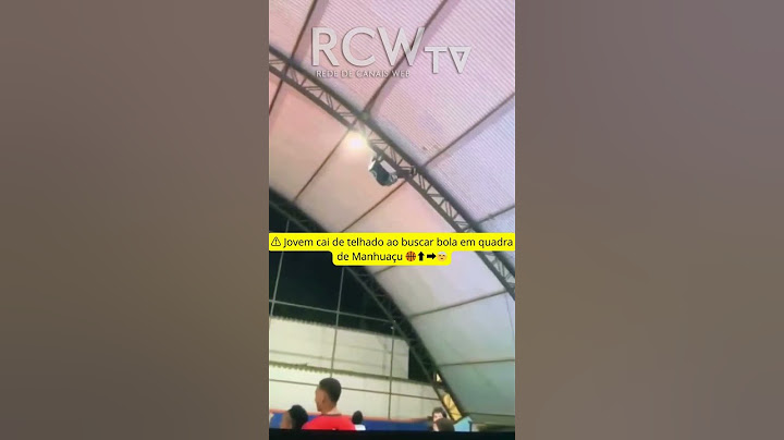 ⚠️ Jovem cai de telhado ao buscar bola em quadra de Manhuaçu 🏀⬆️➡️🤕