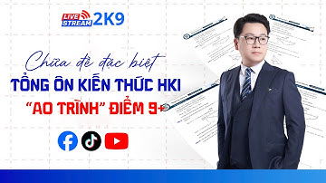 LIVESTREAM 2K9 - ÔN TẬP TỔNG HỢP KIẾN THỨC TRỌNG TÂM HỌC KỲ 1 TOÁN 11 | Thầy Nguyễn Tiến Đạt