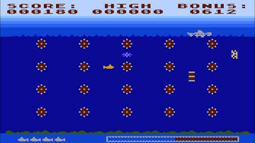 Sea Chase for the Atari 8-bit family