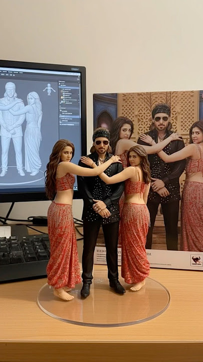 Abdi Abdi scale model action figure #ravimohan #kalyanipriyadarshan #keerthyshetty #genie