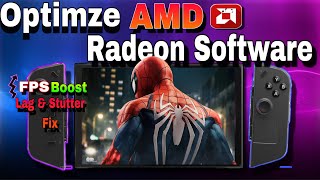 Optimize AMD Radeon Software Setting For Gaming & Performance Lenovo Legion Go & Rog Ally screenshot 3