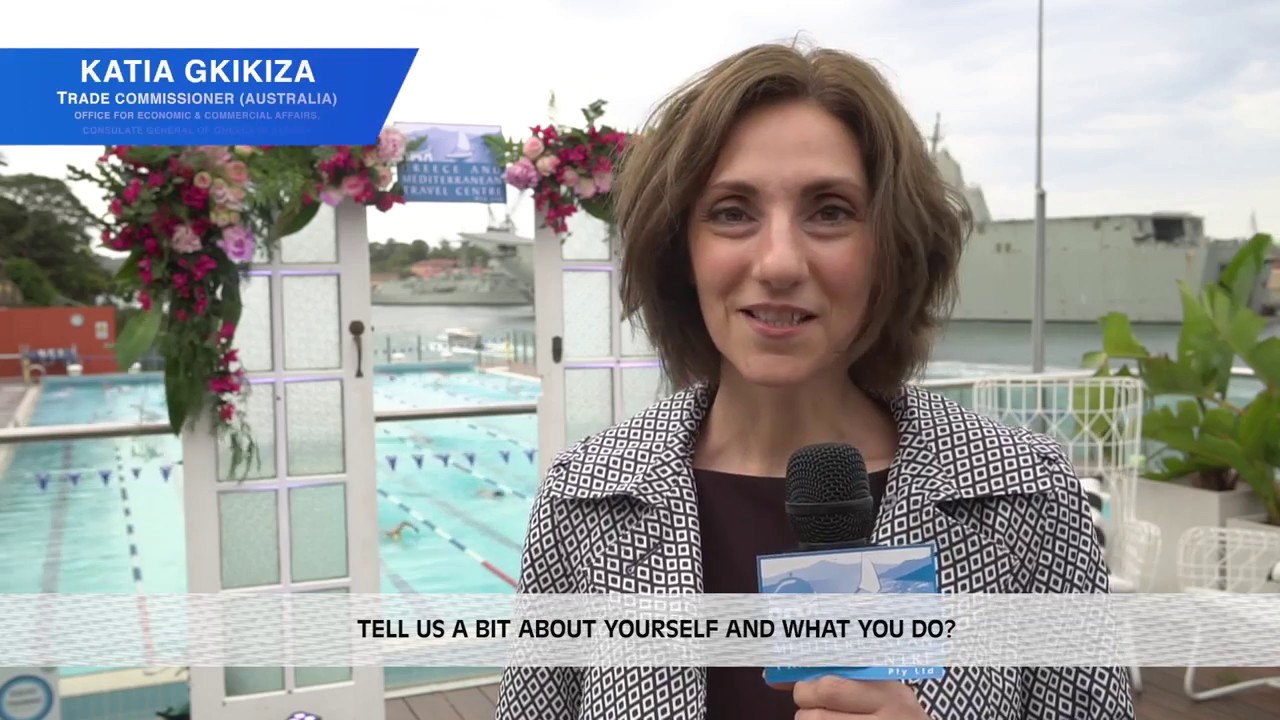 Greece and Mediterranean Travel Centre 2019 Brochure Launch: Katia Gkikiza's Interview