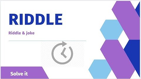 RIDDLE!  What is always in front of you but can’t be seen?