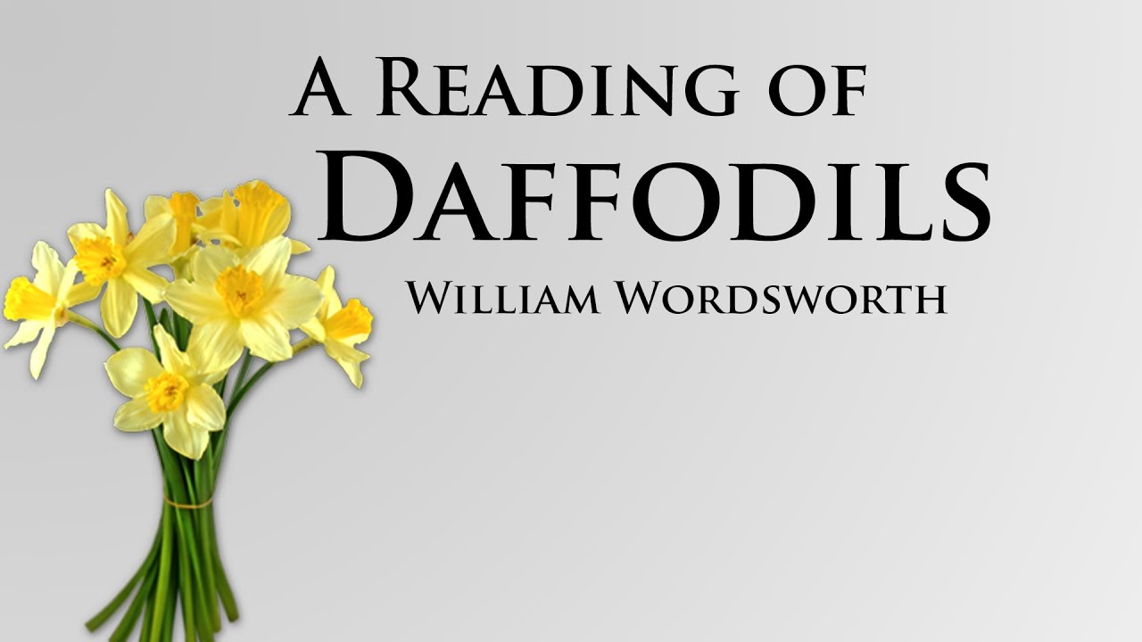 Daffodils by William Wordsworth YouTube