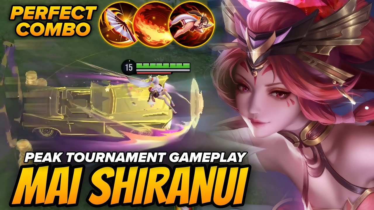 NO DEATH! MAI SHIRANUI PEAK TOURNAMENT GAMEPLAY! | MAI SHIRANUI BUILD & ARCANA 2026 HONOR OF KINGS