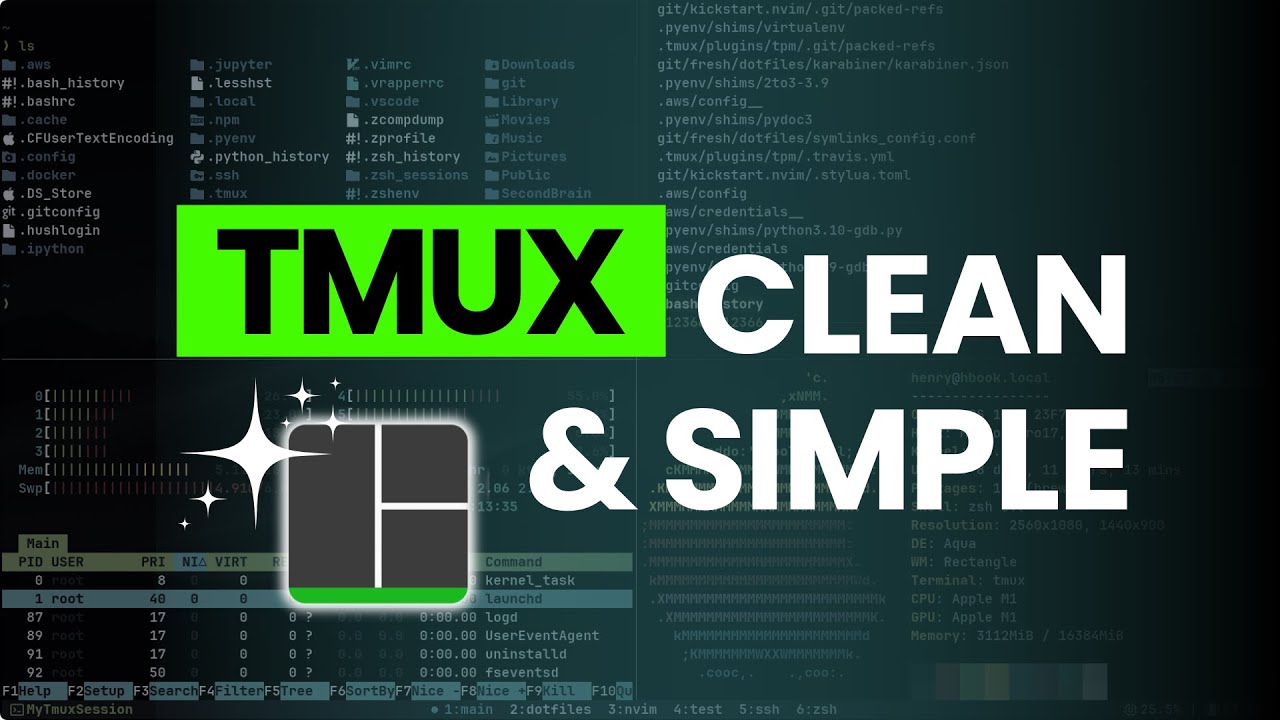 Tmux From Scratch – Part 2: Make It Look & Feel Amazing