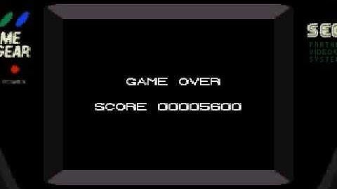 Game Over: Batman Forever (Sega Game Gear)