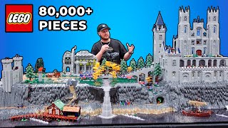 Huge LEGO Black Falcons Castle | Detailed Overview