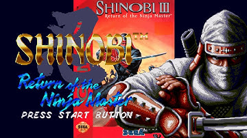 Shinobi III: Return of the Ninja Master (1993) (Sega Genesis) Intro + Gameplay [xBRZ@720p]