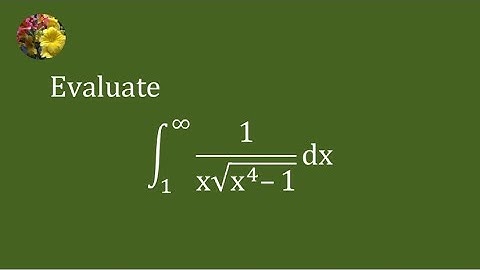 2010 MIT Integration Bee, qualifying test problem # 8