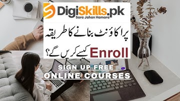 How to Create Digiskills Account | #digiskills #digiskillsfreelancing #onlineearning