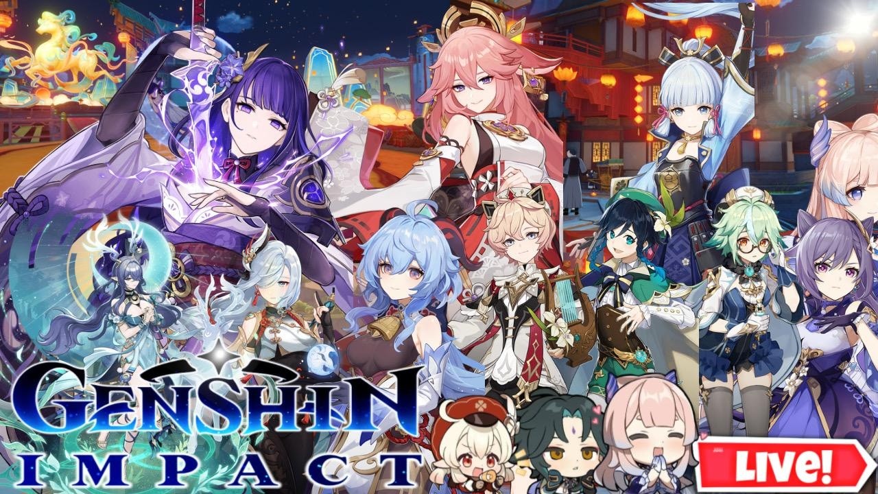 || GenshinImpact Game Live ||  #genshinimpact  #live #youtuber #viral #trending