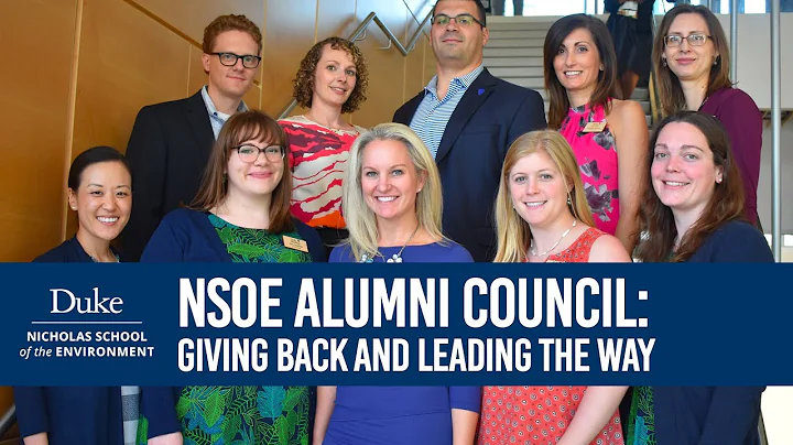 Nicholas School's Alumni Council Giving Back, Lead...