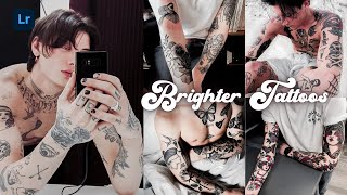 How To Edit Brighter Tattoos Photo | Brighter Tattoos Lightroom preset free download screenshot 1