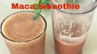 How To Make Maca Smoothie Energizing Superfood | Boost Your Energy level With Maca Smoothie