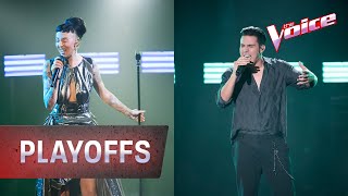 Playoffs: Stellar Perry 'I Love You' v Jesse Teinaki 'Everything I Wanted' | The Voice Australia