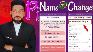 How to Name Change on Pi Network | Step-by-Step | Name Update 2025 ✅ Pi Account Name Change