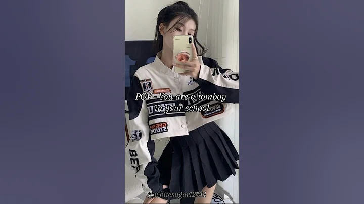 POV - You are a tomboy in your school 🏫 #shorts #study #viral #trending #korea #southkorea
