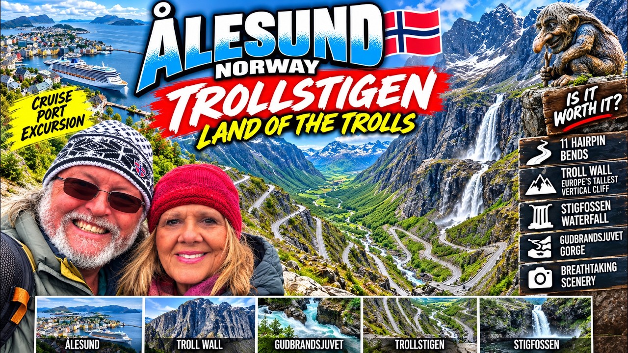 Norway’s Most Famous Scenic Road? | Trollstigen, Troll Wall & Gudbrandsjuvet (4K, Insta360 X5)