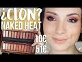 Naked Heat vs. w7 Blazin' | ¿Clon? Adivina cuál he usado en cada ojo