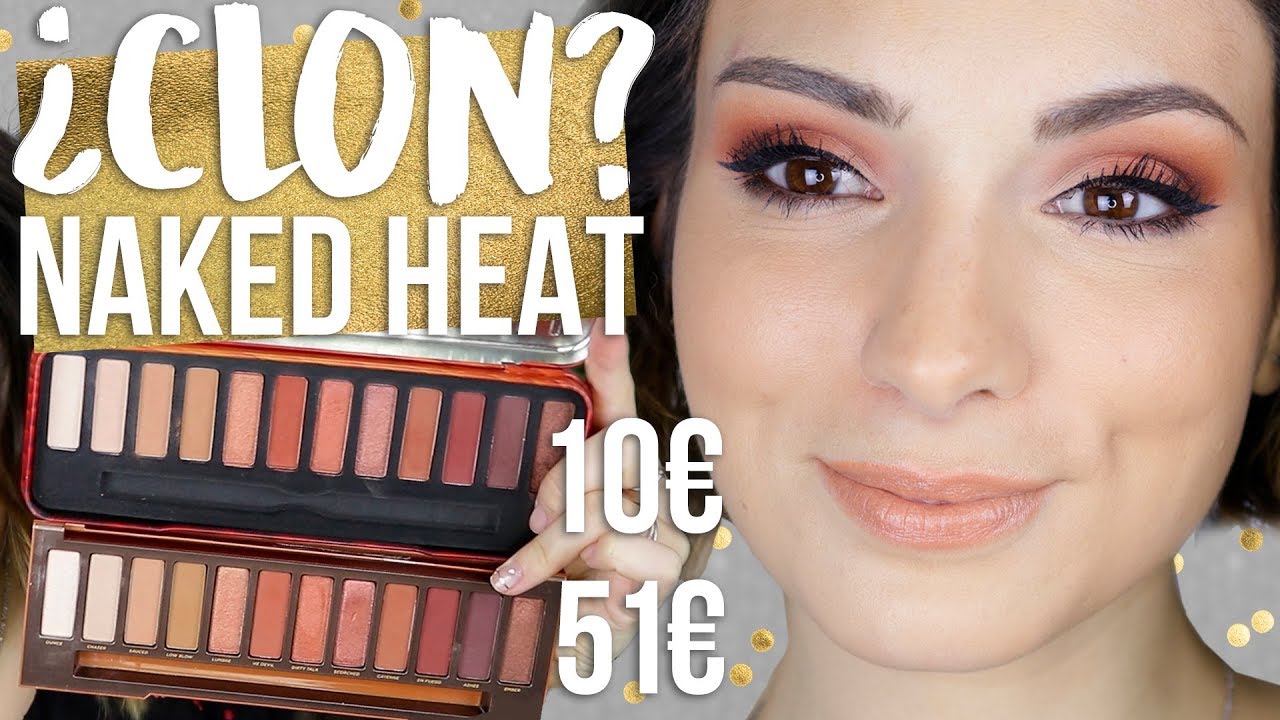 Naked Heat vs. w7 Blazin' | ¿Clon? Adivina cuál he usado en cada ojo