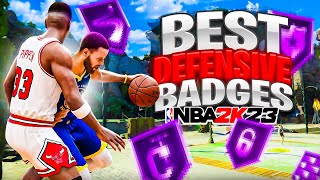 NBA 2k23 NEXT-GEN AND CURRENT-GEN BEST DEFENSIVE BADGES