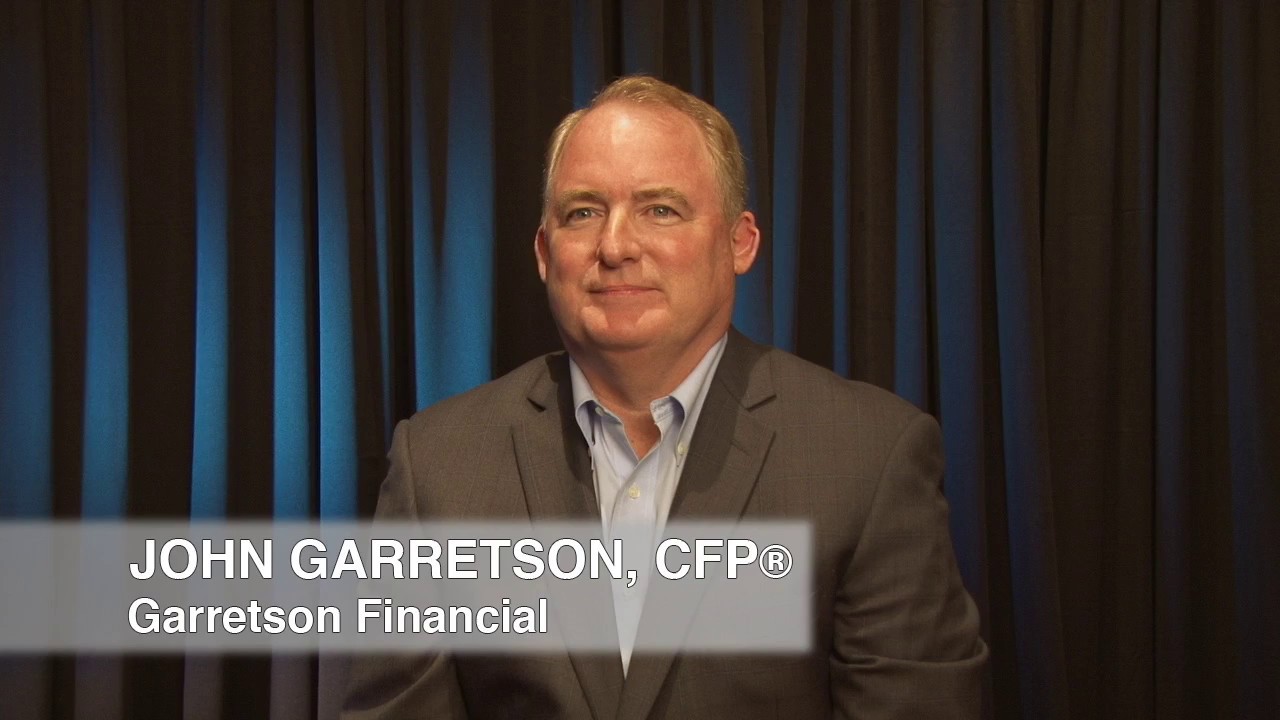 John Garretson, CFP, Managing Director Garreston Financial YouTube