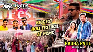 Holi Festival 2024 | Dj HRK | Vdj Pratik | Radha Patil Resimi