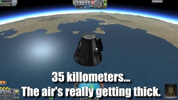 The Voyage of the Downgoer I: A Kerbal Science Experiment