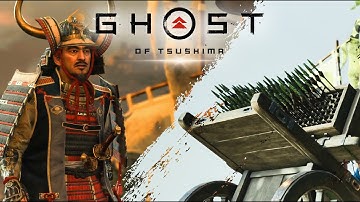 Brutal Combat with Lord Shimura | A Message in Fire | Ghost of Tsushima #ghostoftsushima #gameplay