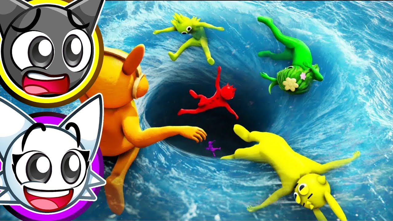 Turma Sprunki vs Redemoinho GIGANTE