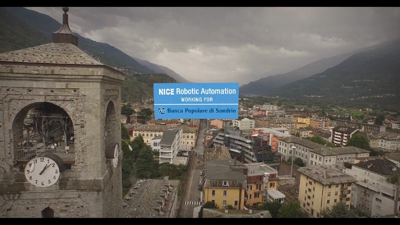 NICE Robotic Automation is Working for Banca Popolare Di Sondrio