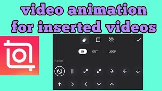 how to add animation for inserted videos Pip - inShot video editor screenshot 3