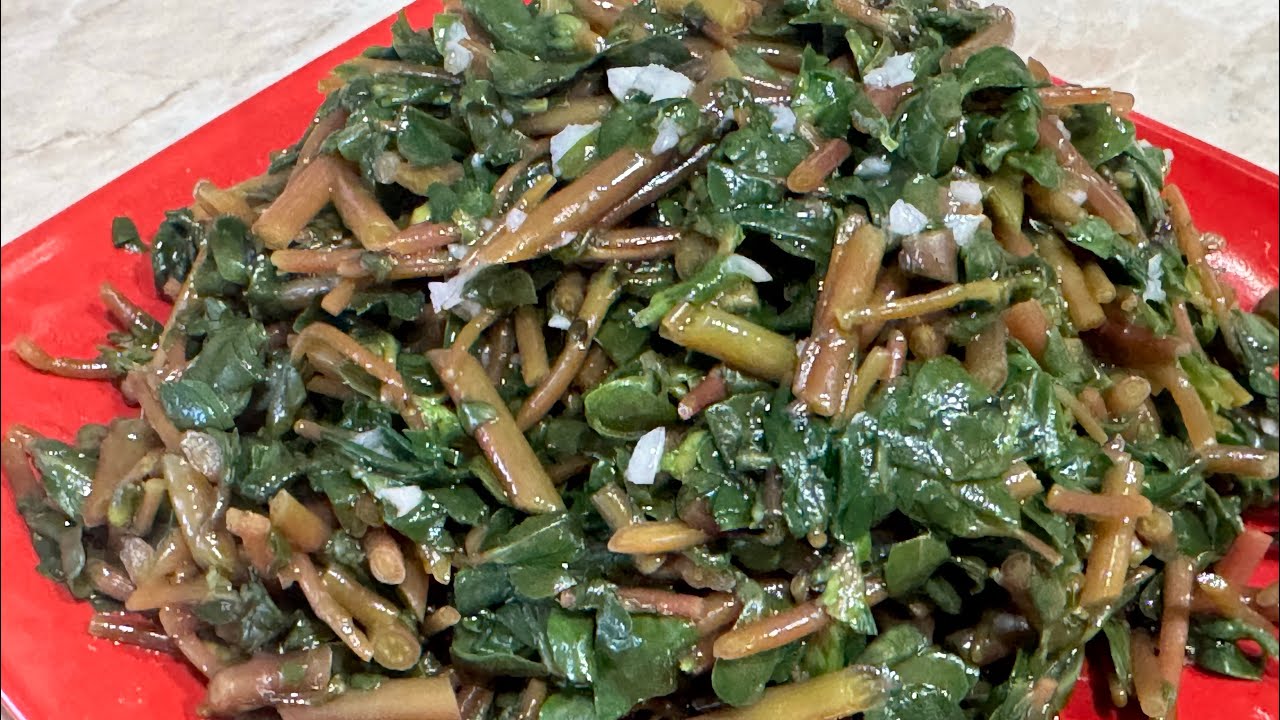 Եթե դանդուռով աղցանն այսպես պատրաստեք, կտեսնեք ինչ կլինի/ Салат из портулака:мой любимый вариант