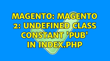 Magento: Magento 2: Undefined class constant 