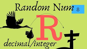 Random Numbers, Seeds - R Lesson 8