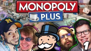 MY HARDEST GAME OF MONOPOLY! (Monopoly Plus w/ Friends - Part 1)